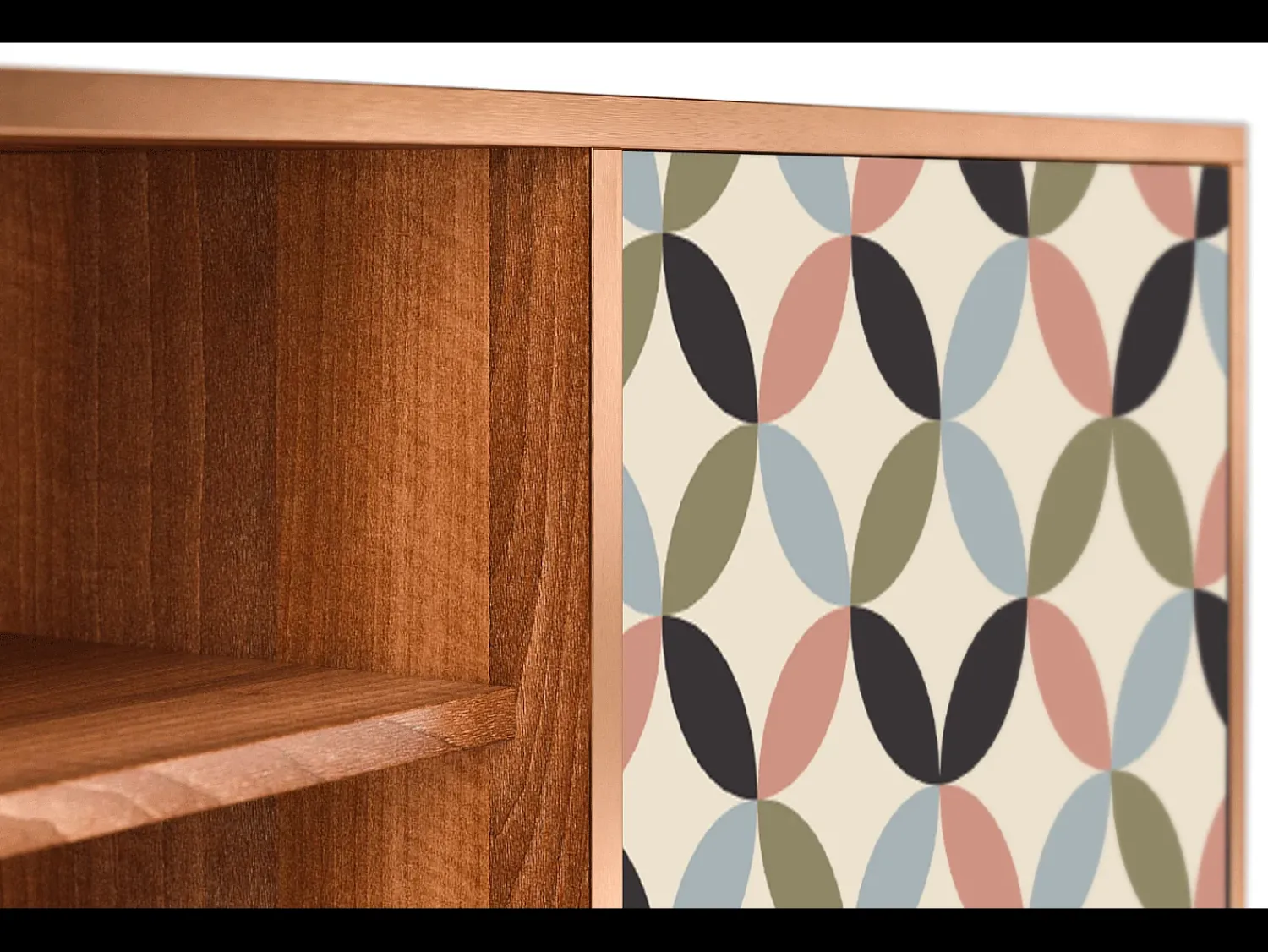 Móvel De Tv* Mueble de TV - 170х69х48 cm - T2 - Butterfly Effect, Nogueira Castanho