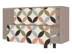 Mueble de TV - 170х69х48 cm - T1 - Butterfly Effect, Latte^ Móvel De Tv
