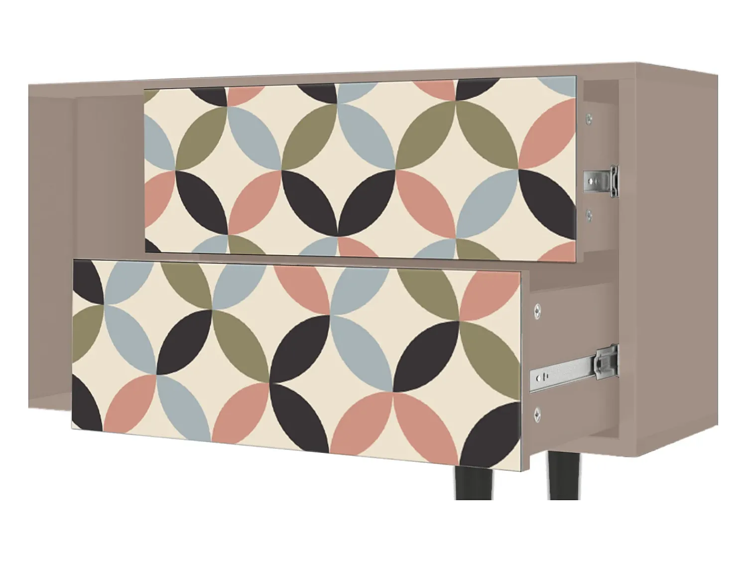 Mueble de TV - 170х69х48 cm - T1 - Butterfly Effect, Latte^ Móvel De Tv