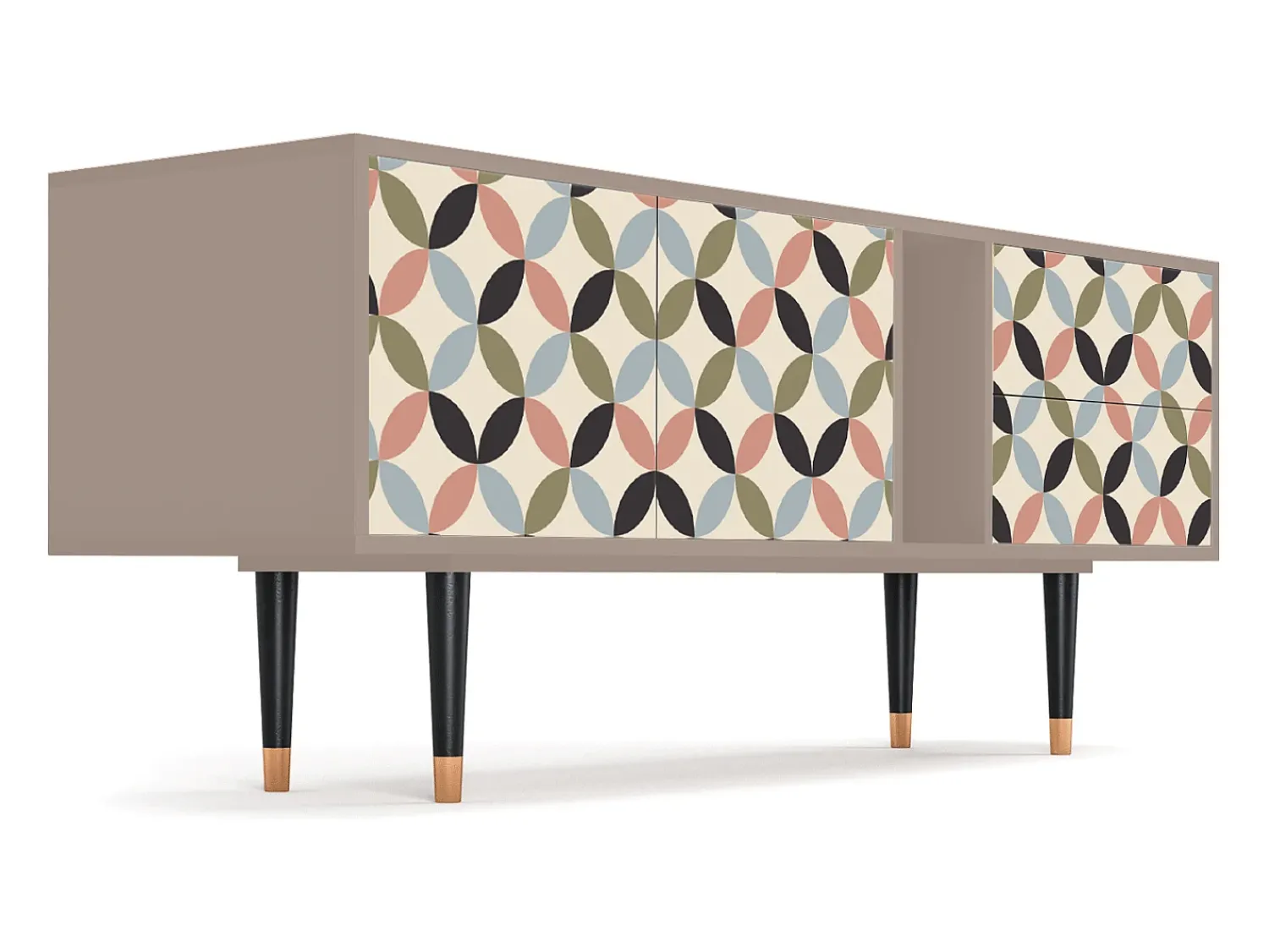 Mueble de TV - 170х69х48 cm - T1 - Butterfly Effect, Latte^ Móvel De Tv