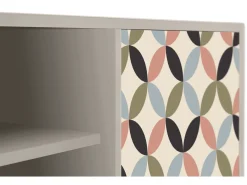 Móvel De Tv| Mueble de TV - 170х69х48 cm - T2 - Butterfly Effect, Areia Bege