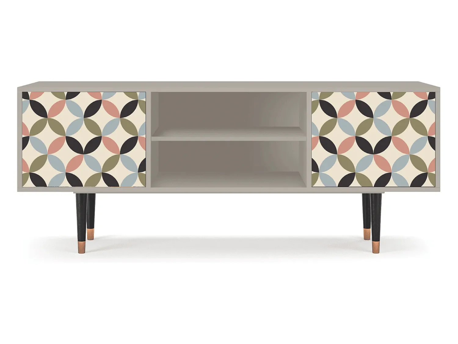 Móvel De Tv| Mueble de TV - 170х69х48 cm - T2 - Butterfly Effect, Areia Bege