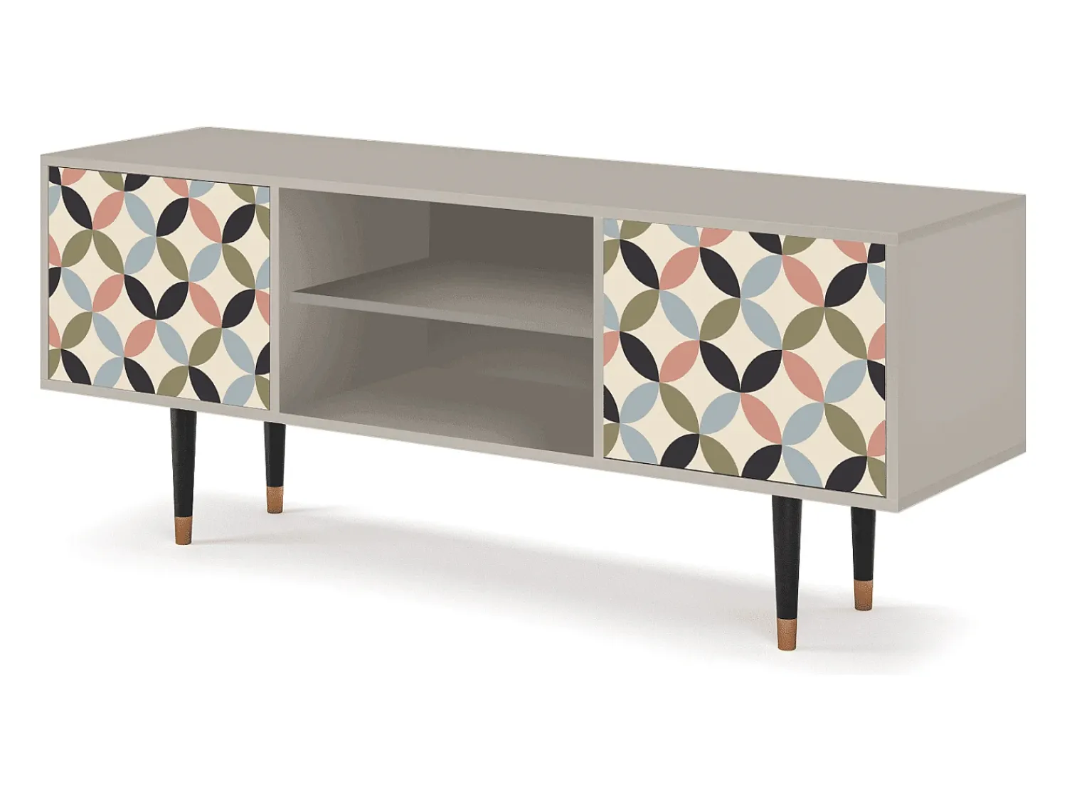 Móvel De Tv| Mueble de TV - 170х69х48 cm - T2 - Butterfly Effect, Areia Bege