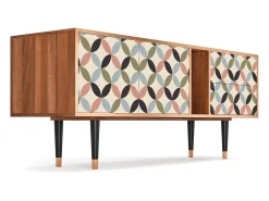 Móvel De Tv| Mueble de TV - 170х69х48 cm - T1 - Butterfly Effect, Nogueira Castanho
