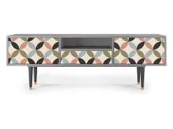 Mueble de TV - 170х59х41 cm - T6 - Butterfly Effect, Cinza^ Móvel De Tv