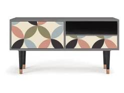 Móvel De Tv* Mueble de TV - 115х59х48 cm - T3 - Butterfly Effect, Areia Bege