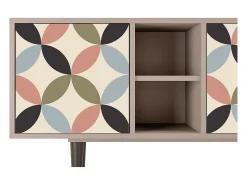 Móvel De Tv* Mueble de TV - 150х69х41 cm - T5 - Butterfly Effect, Latte Bege