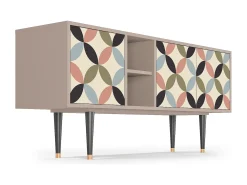 Móvel De Tv* Mueble de TV - 150х69х41 cm - T5 - Butterfly Effect, Latte Bege