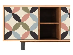 Mueble de TV - 150х69х41 cm - T5 - Butterfly Effect, Nogueira^ Móvel De Tv