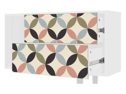 Mueble de TV - 170х69х48 cm - T1 - Butterfly Effect, Branco^ Móvel De Tv
