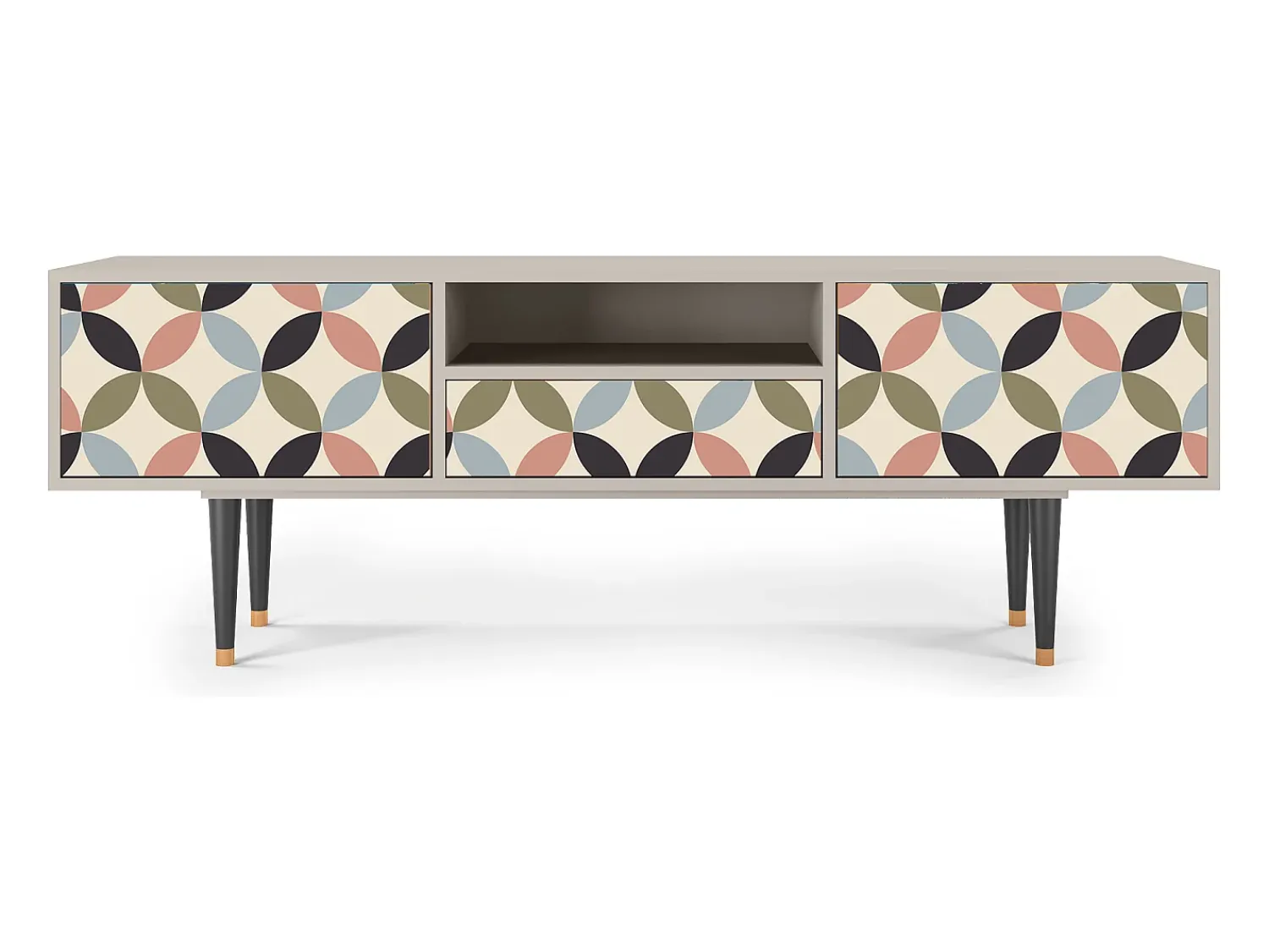 Mueble de TV - 170х59х41 cm - T6 - Butterfly Effect, Areia^ Móvel De Tv
