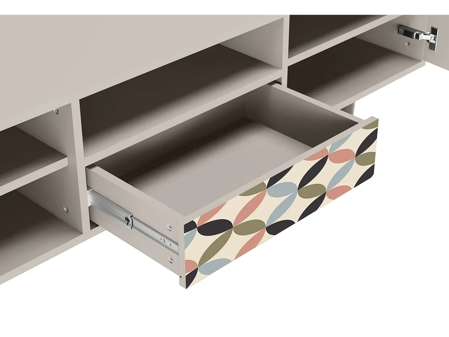 Mueble de TV - 170х59х41 cm - T6 - Butterfly Effect, Areia^ Móvel De Tv