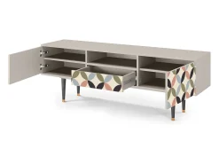 Mueble de TV - 170х59х41 cm - T6 - Butterfly Effect, Areia^ Móvel De Tv