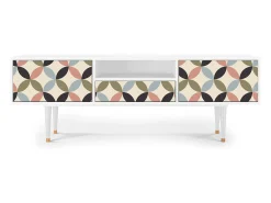 Mueble de TV - 170х59х41 cm - T6 - Butterfly Effect, Branco^ Móvel De Tv
