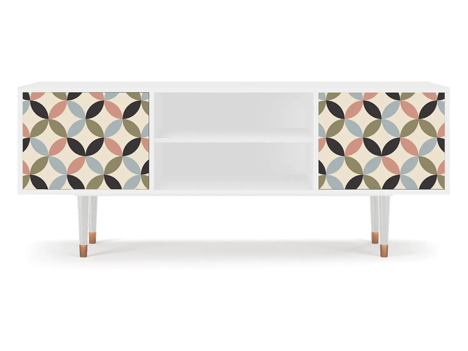 Mueble de TV - 170х69х48 cm - T2 - Butterfly Effect, Branco^ Móvel De Tv