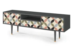 Mueble de TV - 170х59х41 cm - T6 - Butterfly Effect, Antracite^ Móvel De Tv