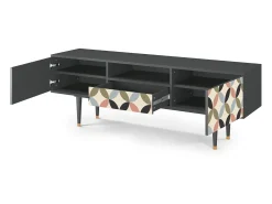 Mueble de TV - 170х59х41 cm - T6 - Butterfly Effect, Antracite^ Móvel De Tv