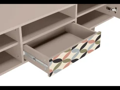 Best Mueble de TV - 170х59х41 cm - T6 - Butterfly Effect, Latte Bege