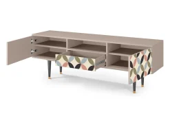 Best Mueble de TV - 170х59х41 cm - T6 - Butterfly Effect, Latte Bege