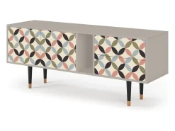 Móvel De Tv| Mueble de TV - 170х69х48 cm - T1 - Butterfly Effect, Areia Bege