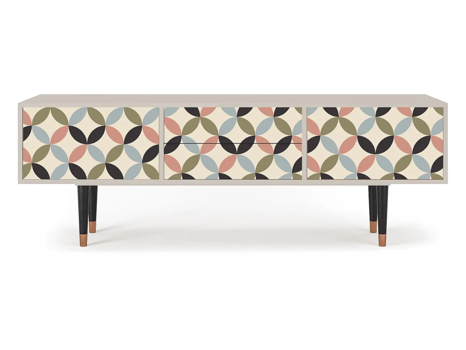 Outlet Mueble de TV - 170х59х48 cm - T4 - Butterfly Effect, Areia Bege