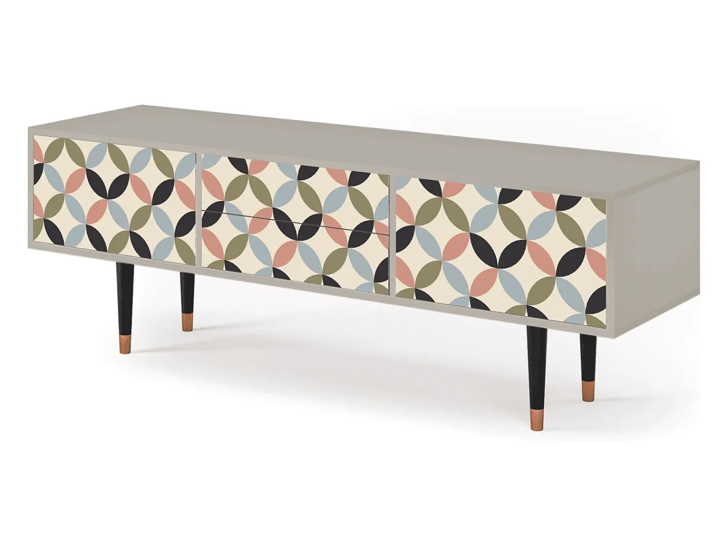 Outlet Mueble de TV - 170х59х48 cm - T4 - Butterfly Effect, Areia Bege