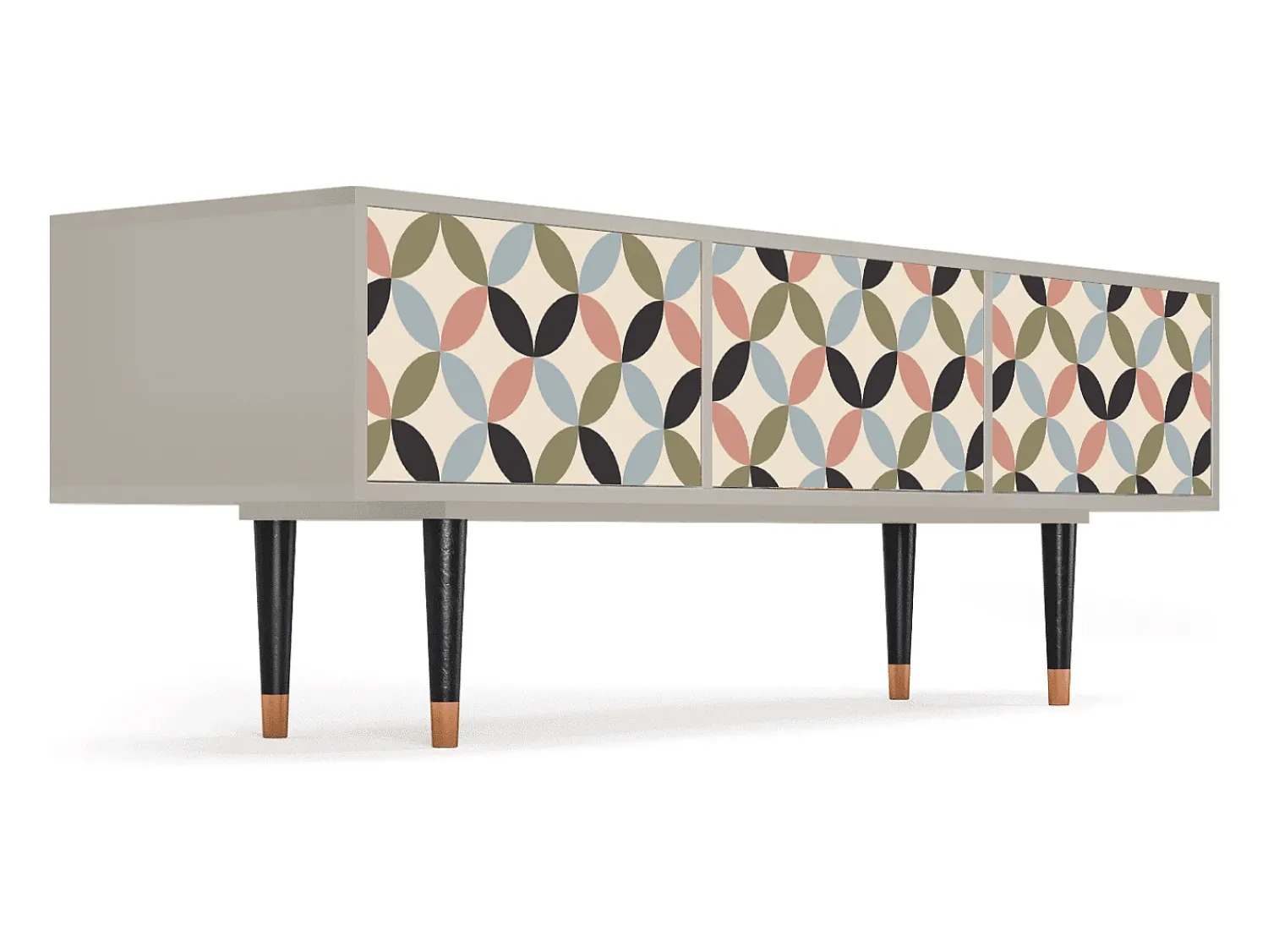 Outlet Mueble de TV - 170х59х48 cm - T4 - Butterfly Effect, Areia Bege