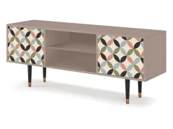 Móvel De Tv* Mueble de TV - 170х69х48 cm - T2 - Butterfly Effect, Latte Bege