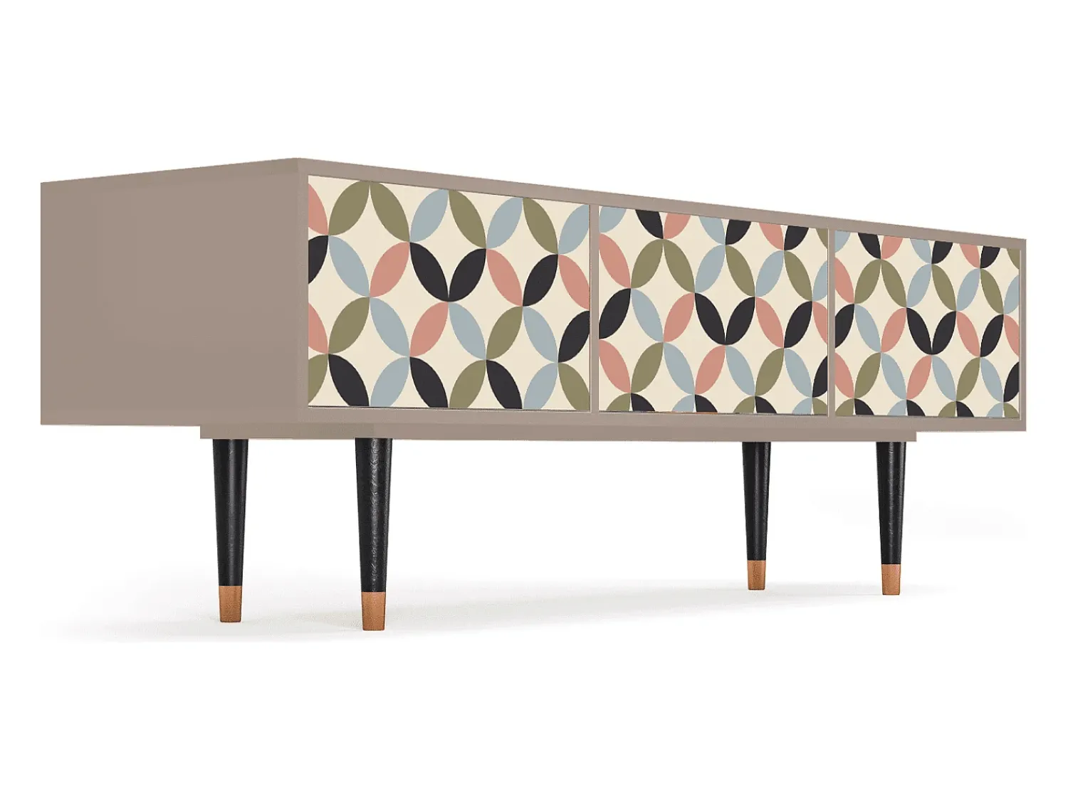 New Mueble de TV - 170х59х48 cm - T4 - Butterfly Effect, Latte Bege