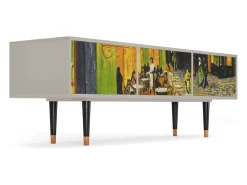 Mueble de TV - 170х59х48 cm - T4 - Café Terrace at Night, Areia^ Móvel De Tv