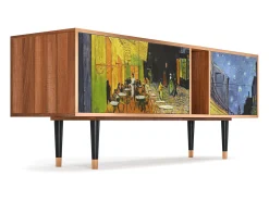 Mueble de TV - 170х69х48 cm - T1 - Café Terrace at Night, Nogueira^ Móvel De Tv