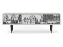 Mueble de TV - 170х59х48 cm - T4 - Castle by Breugel, Areia^ Móvel De Tv
