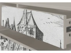 Mueble de TV - 170х59х48 cm - T4 - Castle by Breugel, Areia^ Móvel De Tv