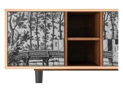 Móvel De Tv* Mueble de TV - 150х69х41 cm - T5 - Castle by Breugel, Nogueira Castanho