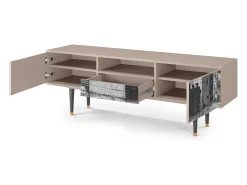Mueble de TV - 170х59х41 cm - T6 - Castle by Breugel, Latte^ Móvel De Tv