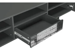 Móvel De Tv| Mueble de TV - 170х59х41 cm - T6 - Castle by Breugel, Antracite Cinza antracite