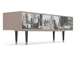 Online Mueble de TV - 170х59х48 cm - T4 - Castle by Breugel, Latte Bege