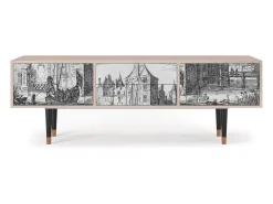 Online Mueble de TV - 170х59х48 cm - T4 - Castle by Breugel, Latte Bege