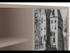 Mueble de TV - 170х69х48 cm - T2 - Castle with Bridge, Latte^ Móvel De Tv