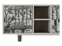 Mueble de TV - 150х69х41 cm - T5 - Castle by Breugel, Areia Bege