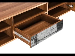 Discount Mueble de TV - 170х59х41 cm - T6 - Castle by Breugel, Nogueira Castanho