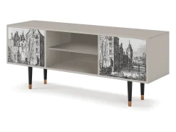 Móvel De Tv| Mueble de TV - 170х69х48 cm - T2 - Castle by Breugel, Areia Bege