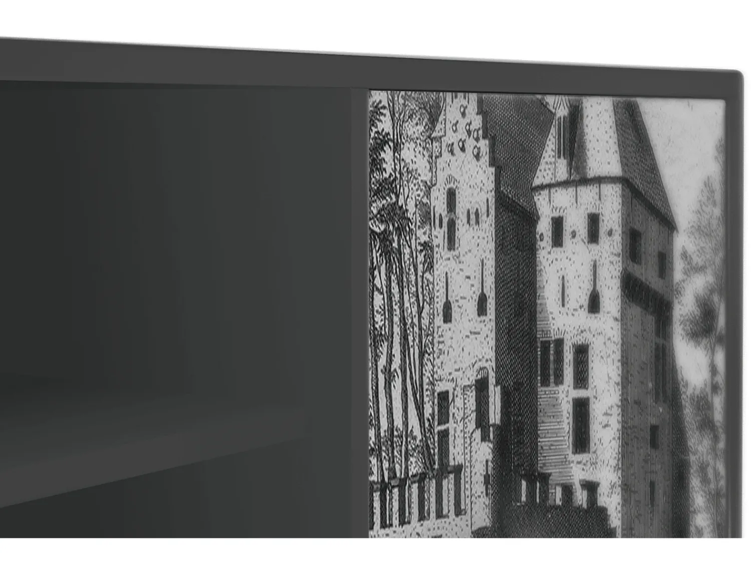 Mueble de TV - 170х69х48 cm - T2 - Castle with Bridge, Antracite^ Móvel De Tv