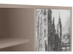Hot Mueble de TV - 170х69х48 cm - T2 - Castle by Breugel, Latte Bege