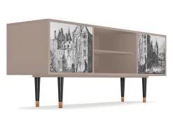 Hot Mueble de TV - 170х69х48 cm - T2 - Castle by Breugel, Latte Bege