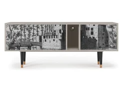 Mueble de TV - 170х69х48 cm - T1 - Castle with Bridge, Areia^ Móvel De Tv