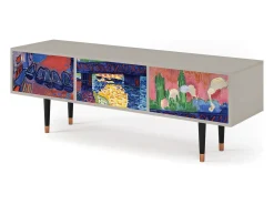 Mueble de TV - 170х59х48 cm - T4 - Charing Cross Bridge, Areia^ Móvel De Tv
