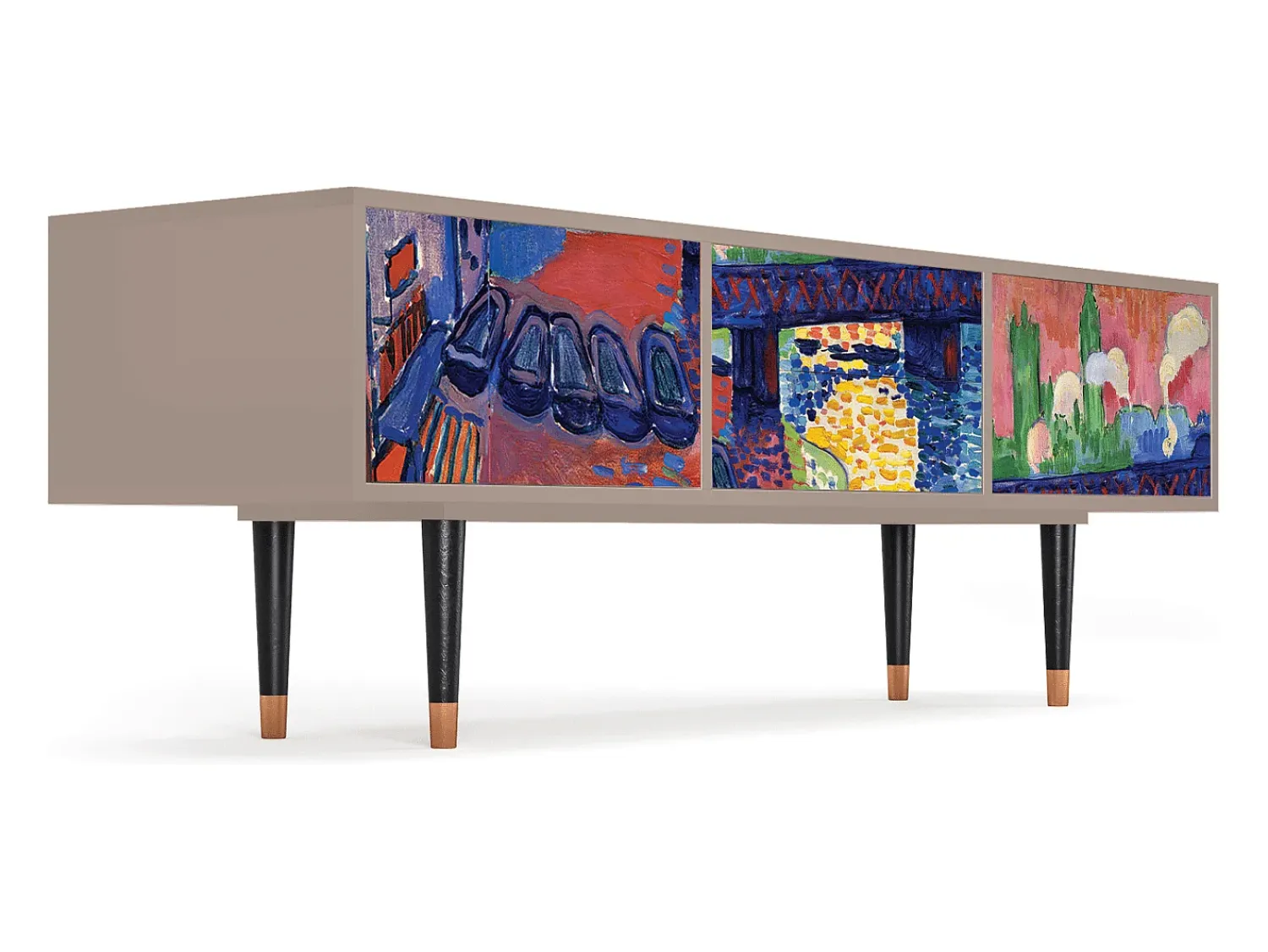 Online Mueble de TV - 170х59х48 cm - T4 - Charing Cross Bridge, Latte Bege