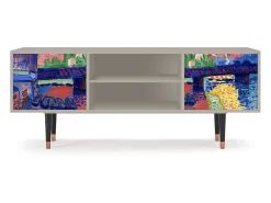 Mueble de TV - 170х69х48 cm - T2 - Charing Cross Bridge, Areia^ Móvel De Tv