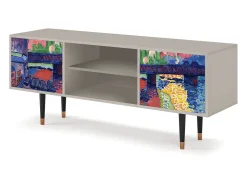 Mueble de TV - 170х69х48 cm - T2 - Charing Cross Bridge, Areia^ Móvel De Tv